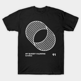 MBV / Loveless / Minimal Graphic Design T-Shirt